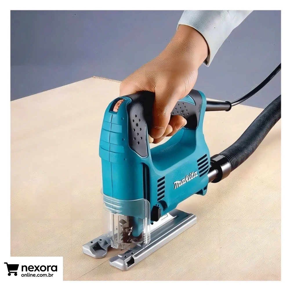 Serra Tico-tico 450 Watts 4329 Makita Azul - Nexora Online