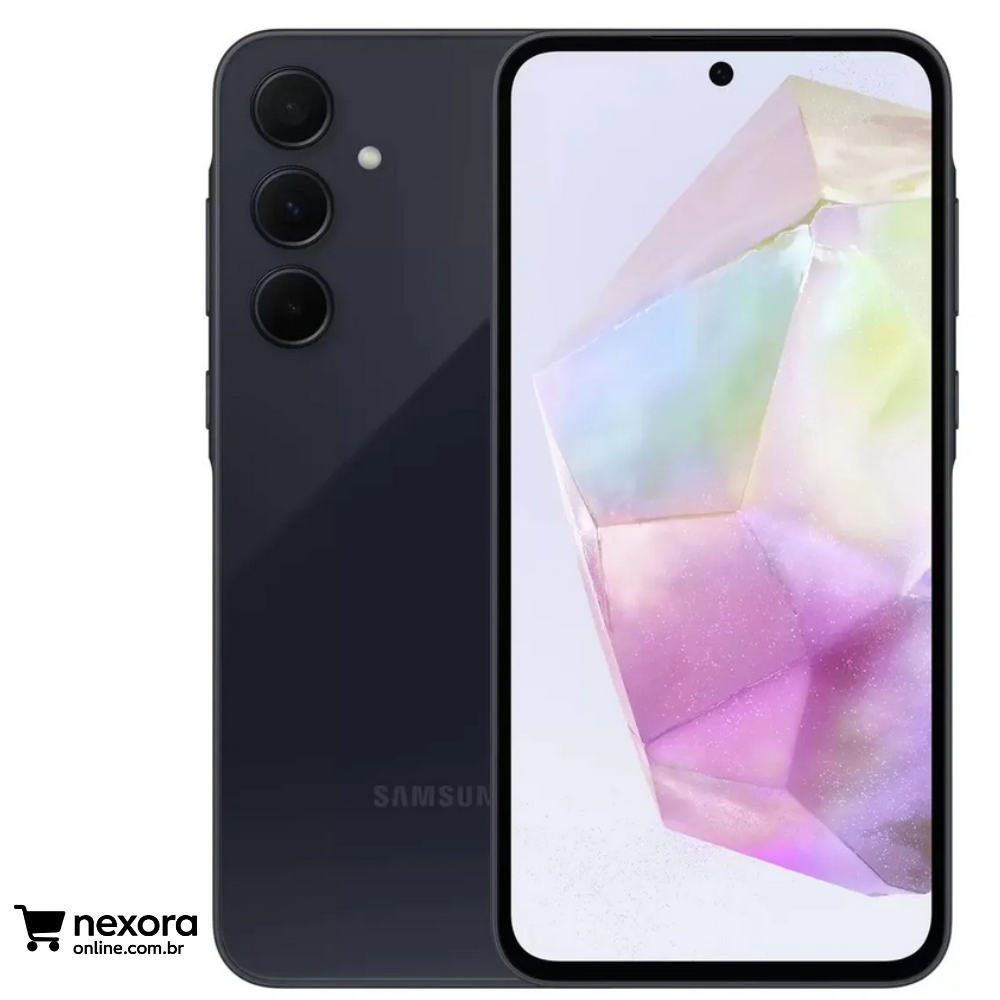 Smartphone Samsung Galaxy A35 5G 128GB 6GB RAM Azul Escuro - Nexora Online